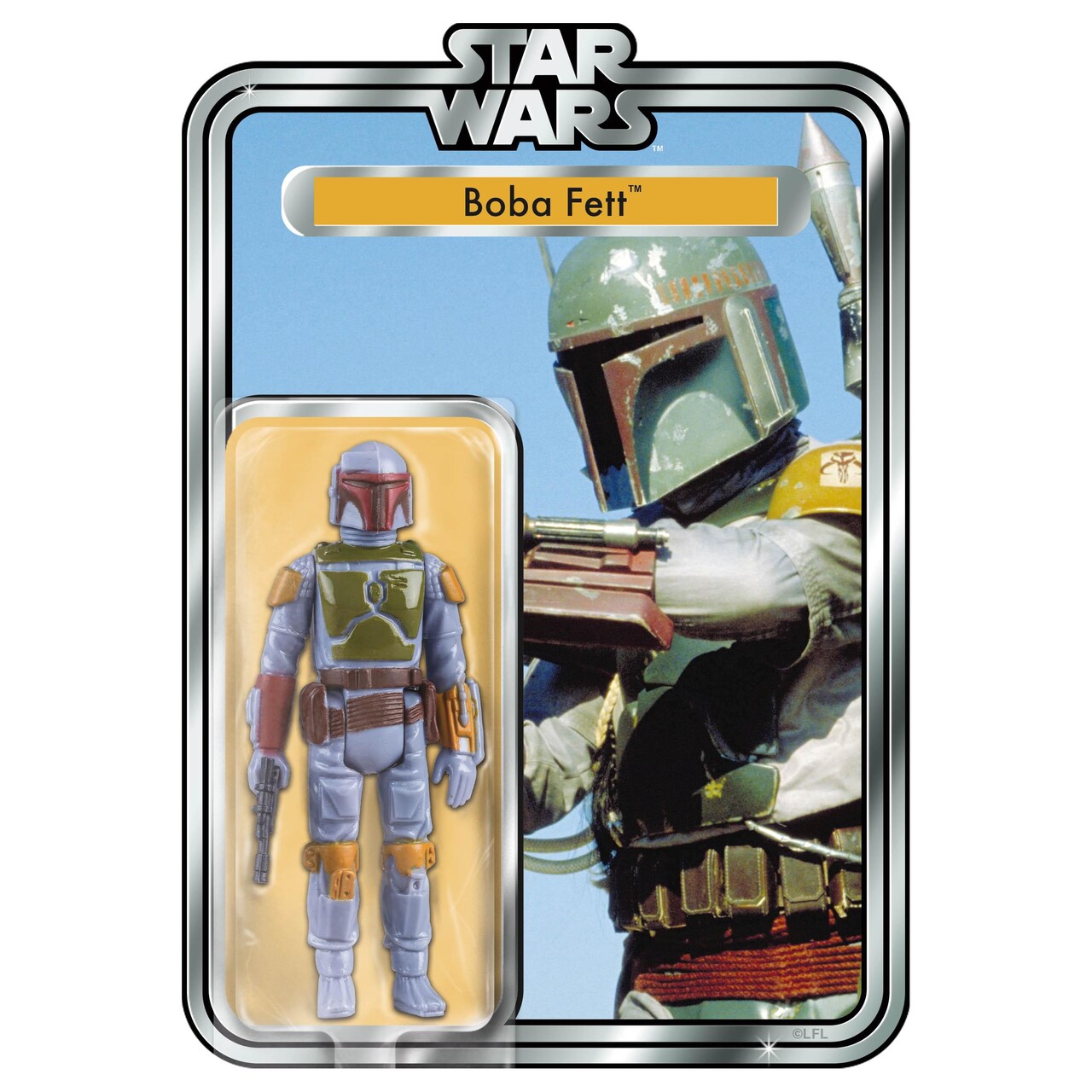 Star Wars Boba Fett Action Figure MEGA Funky Chunky Magnet | Toynk Exclusive